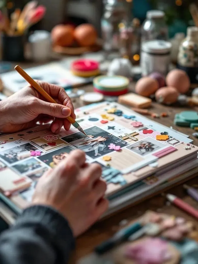 Por Que o Scrapbook é Terapêutico? A Ciência por Trás da Arte Manual